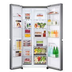 LG Side-by-Side Refrigerator 643 L – Inverter Compressor Multi Air Flow & No Frost GR-B267JQYL