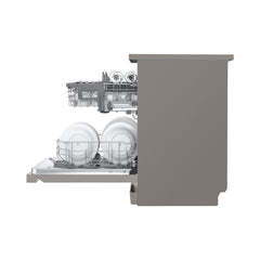 LG QuadWash Freestanding Dishwasher 14 Place Settings DFB512FP (Platinum Silver)