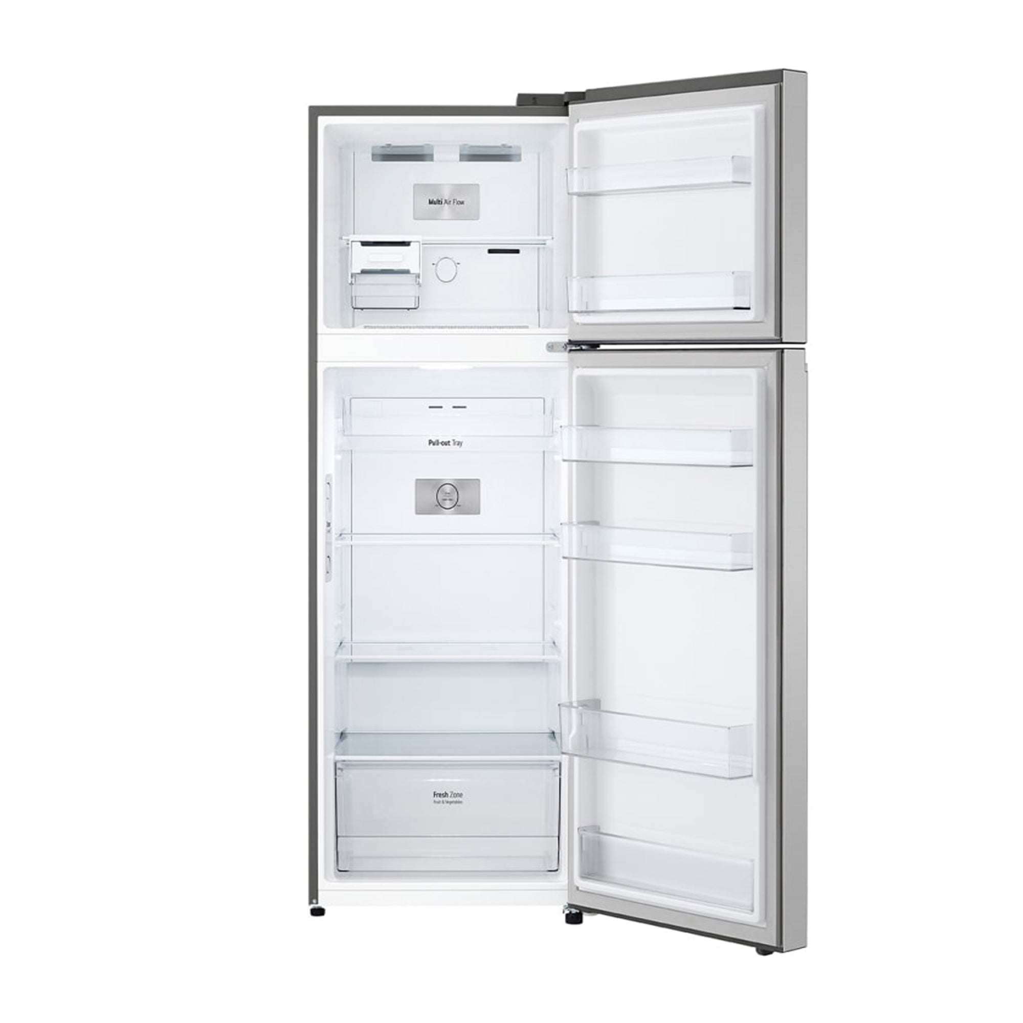 LG Top Mount Fridge, 395L, Platinum Silver GN-B522PLGB