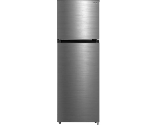 Midea MDRT395MTE46AE 395L Top Mount Refrigerator Silver – front view