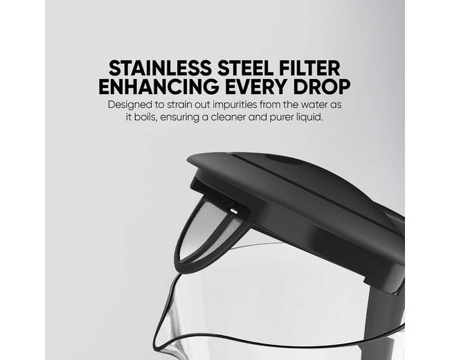 Nikai NK323G Glass Electric Kettle 1.7L