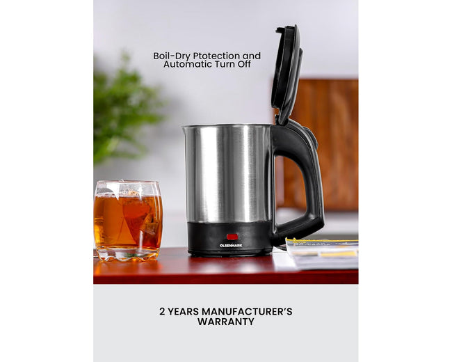 Olsenmark OMK2048NM Stainless Steel Electric Kettle 0.5L