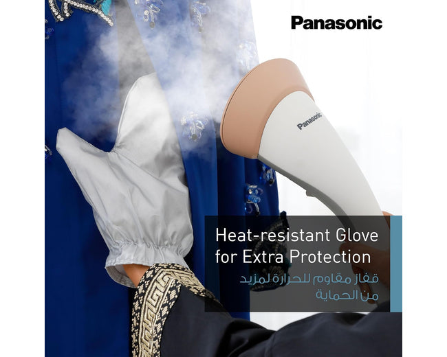 Panasonic NI-GSG060 vertical garment steamer - alternate angle