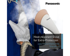 Panasonic NI-GSG060 vertical garment steamer - alternate angle