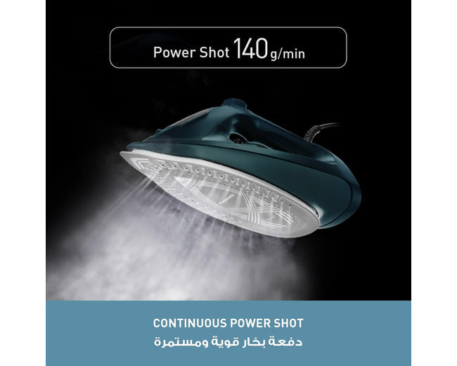 Panasonic NI-U450 steam iron - product in use
