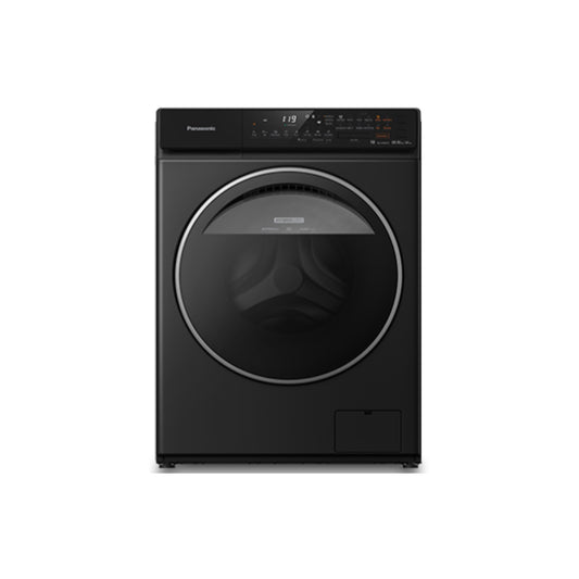 Panasonic Front Load Washer Dryer Combo 9.5 kg Wash + 6 kg Dry NA-S956FR1 – Black, AI & Hygiene-Care