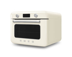 Smeg COF01CRUK cream 50's Style countertop combi steam oven - view 3