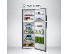Super General SGR410AN Refrigerator – doors open with storage