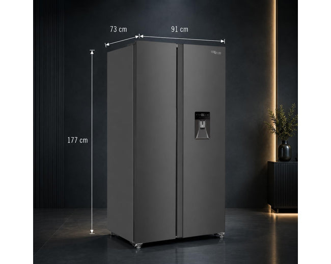 Super General SGR885SBSAN refrigerator in a kitchen