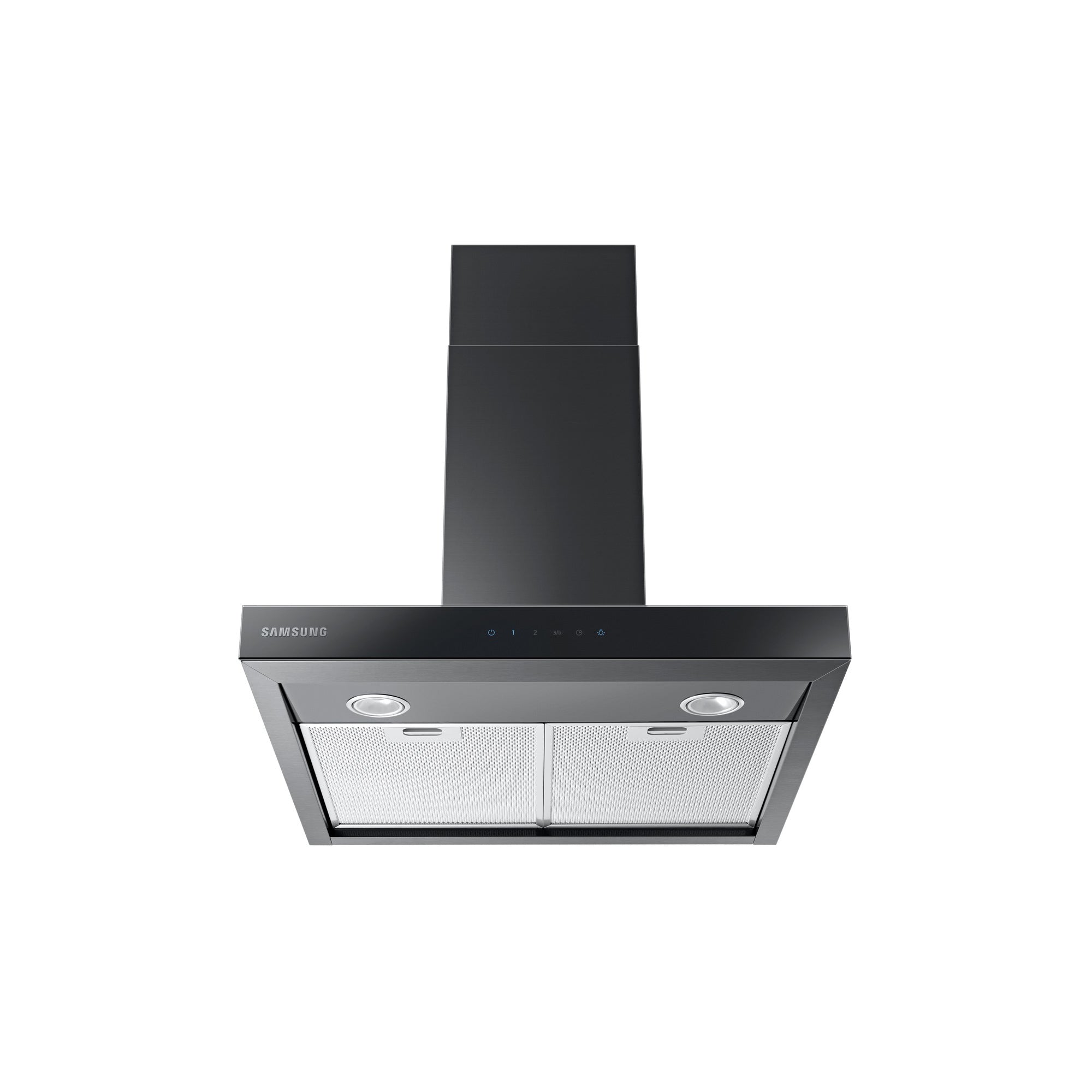 Samsung Wall Mount Cooker Hood 60 cm NK24M5070BM – Matt Black with Black Glass