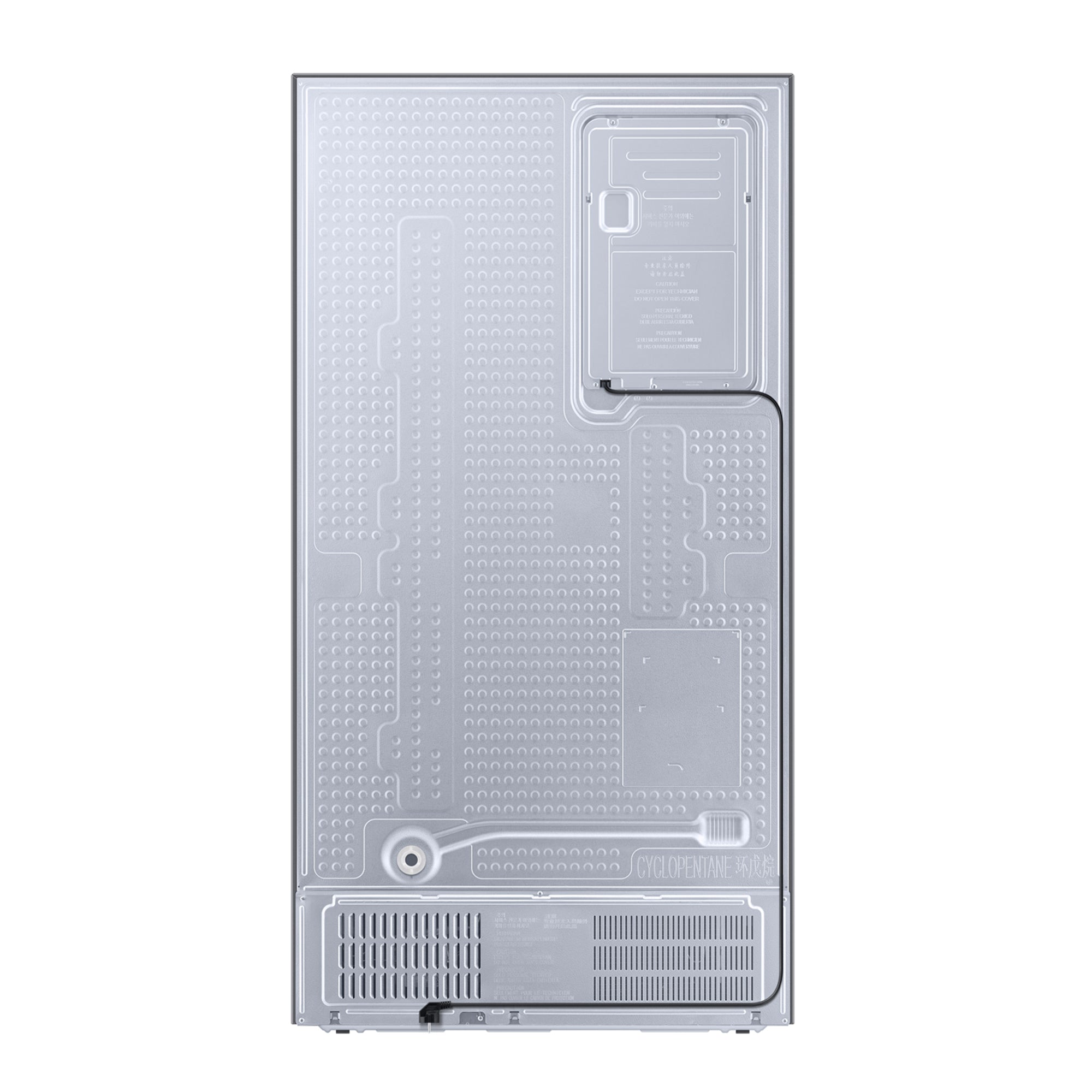 Samsung 635L Side-by-Side Refrigerator – SpaceMax Twin Cooling Plus Smart Conversion RS68A884CSL (silver)