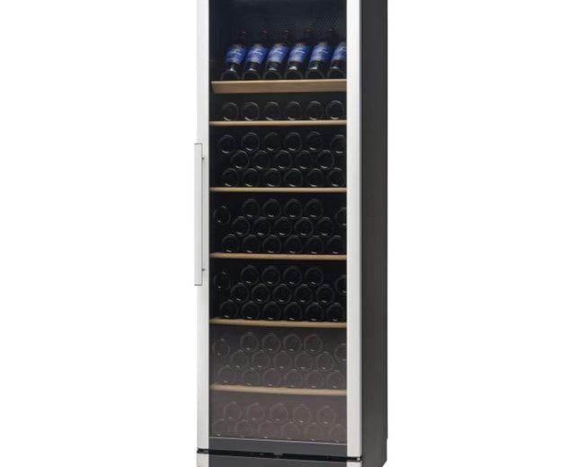 Vestfrost W185 Wine Cooler – angled view