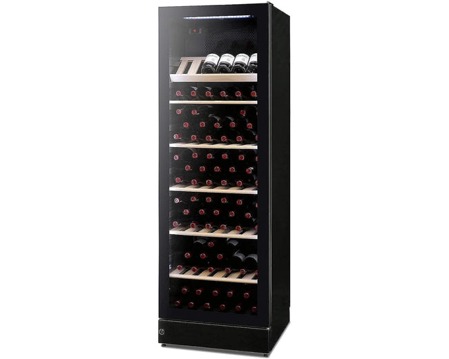 Vestfrost W185 Wine Cooler – filled with bottles